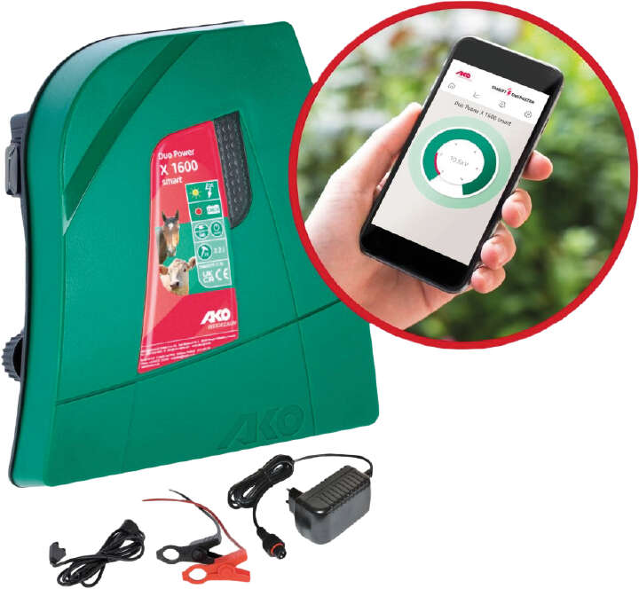 AKO Weidezaungerät Duo Power X1600 smart